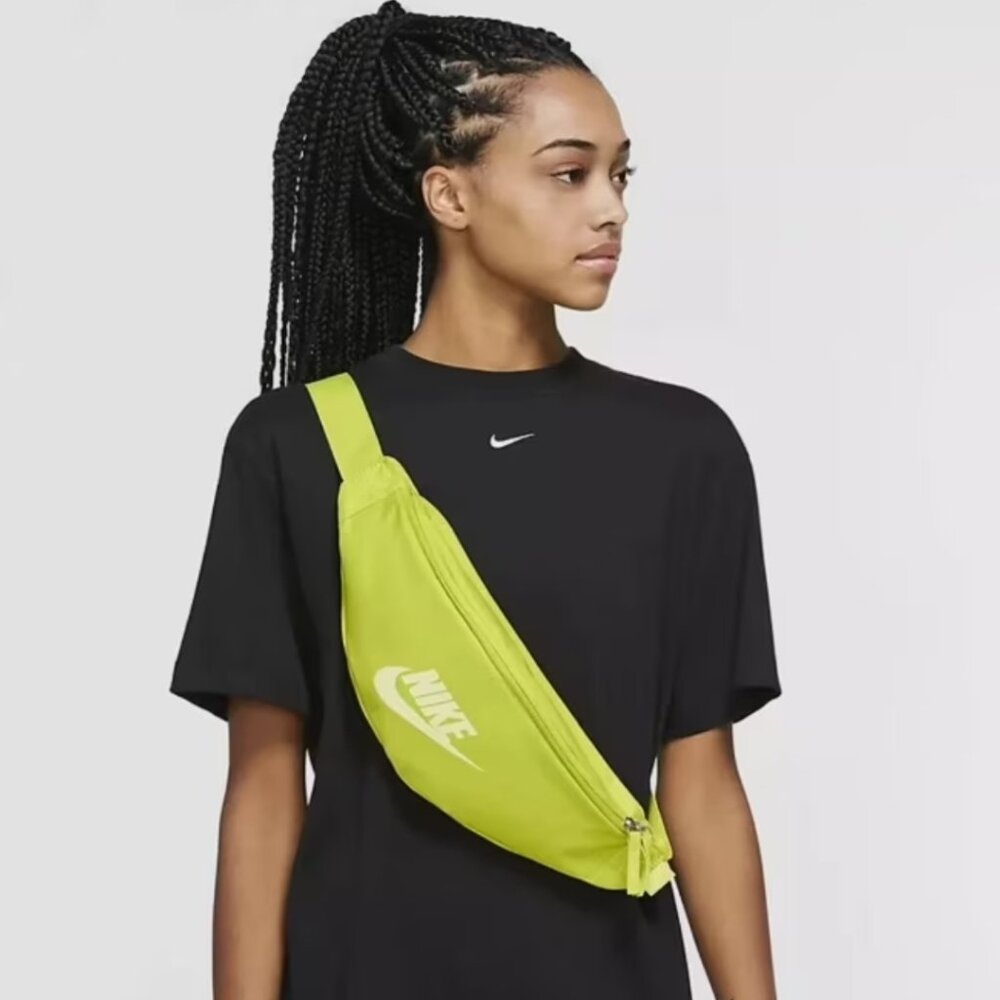 Nike New Heritage Waist Pack Lime Green 3L